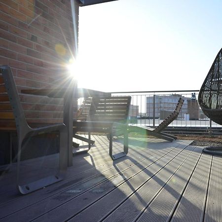 Roof Terrace Old Town Apartments With Private Parking Danzica Esterno foto