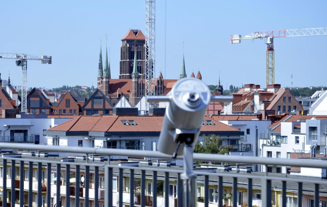 Roof Terrace Old Town Apartments With Private Parking Danzica Esterno foto